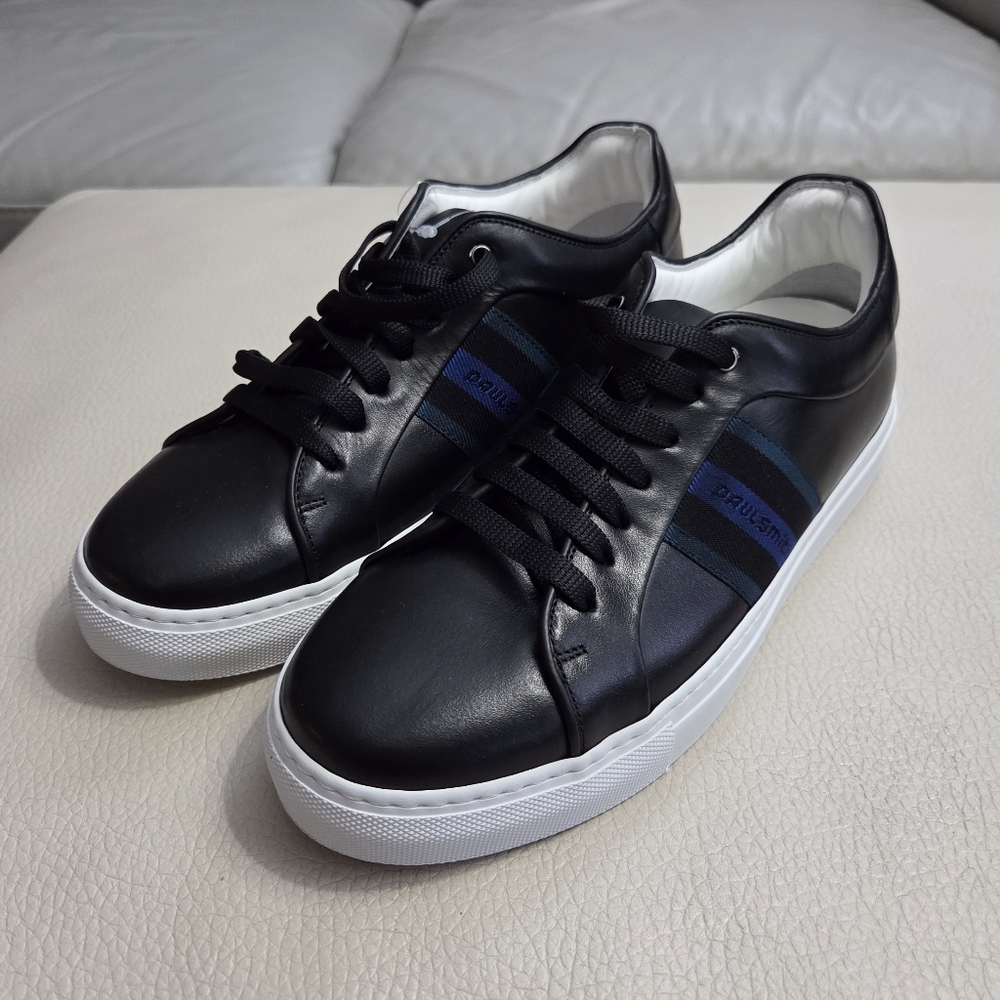 Paul Smith Basso Leather Unisex Trainer - Made In Italy - M7W10/EU 40